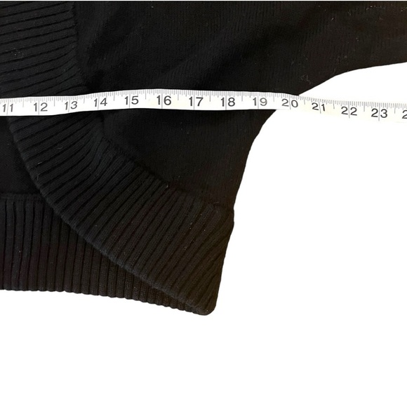 Banana Republic 100% Merino Wool Cardigan with Dolman Sleeves in Black - Picture 4 of 12